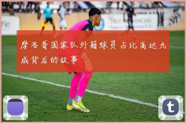 摩洛哥国家队外籍球员占比高达九成背后的故事